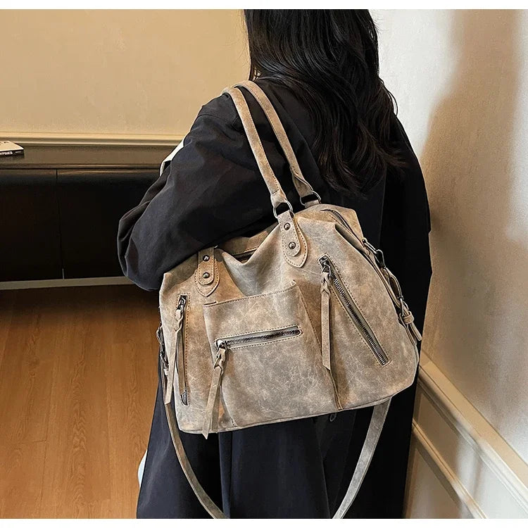 Borsa tote donna 2025 in PU leather – capiente, elegante e moderna, perfetta per commuting e stile casual-luxury