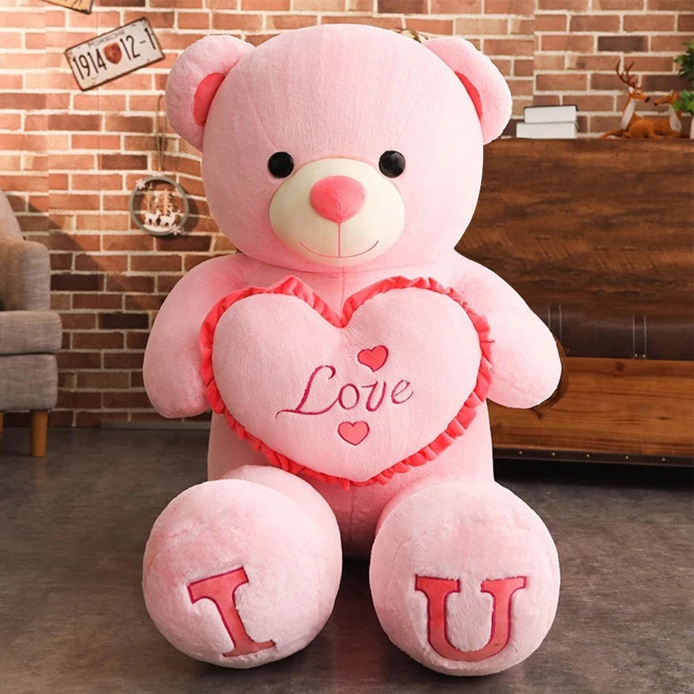 Orso Gigante Peluche 100 cm “I Love You” – Regalo Romantico per San Valentino e Anniversari