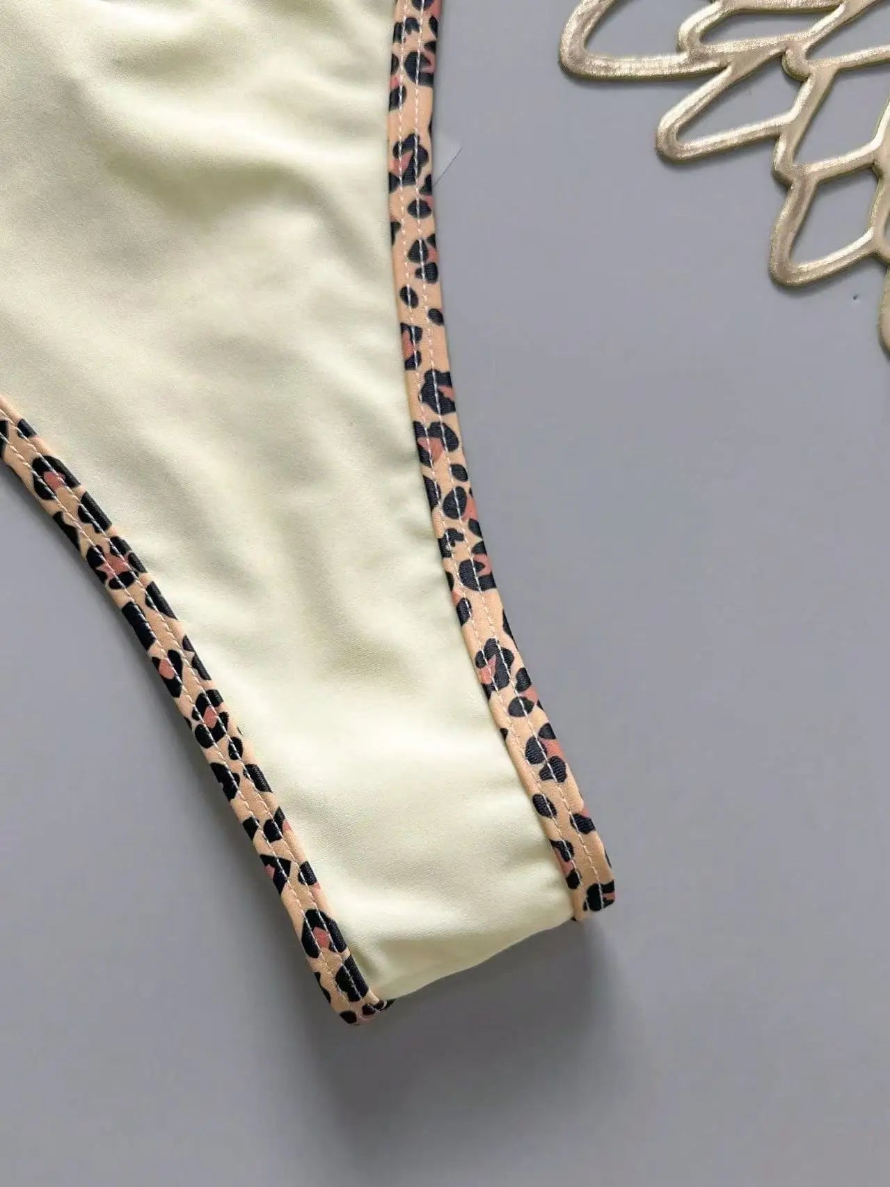 Micro Bikini Leopardato Sexy – Costume Push Up Donna