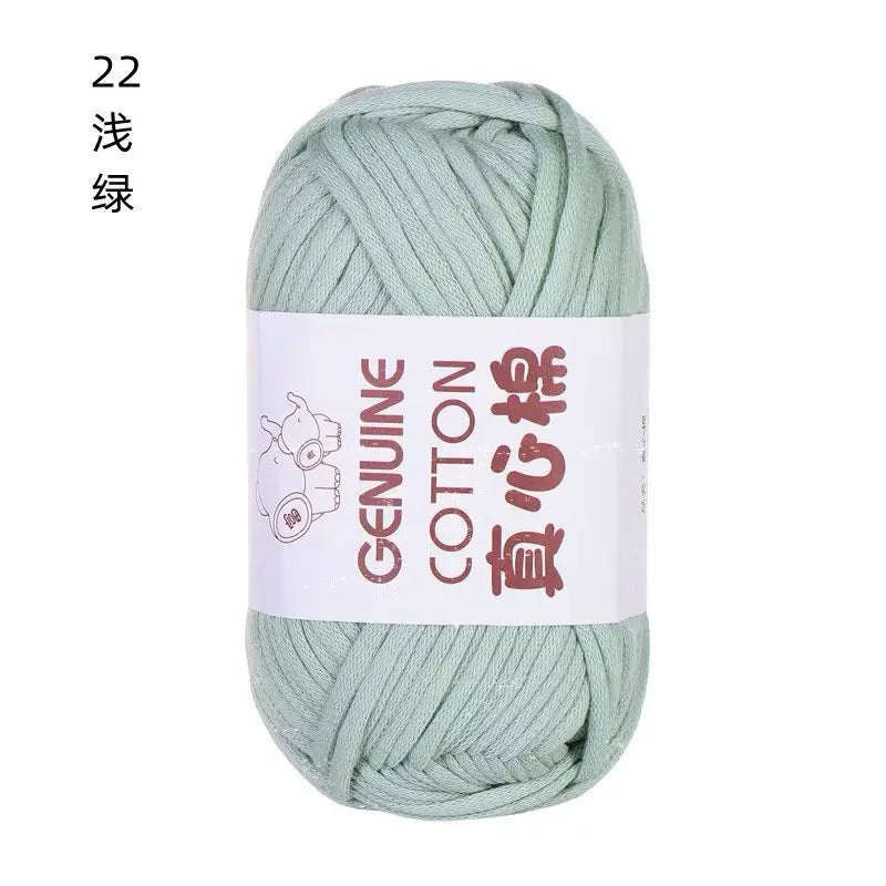 Filato Hollow per Uncinetto da 3–4,5 mm – Filo Rotondo per Borse, Cuscini, Amigurumi e Progetti di Alta Qualità