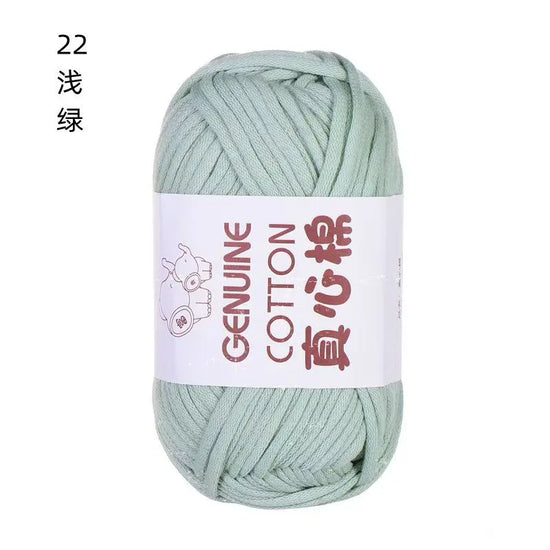 Filato Hollow per Uncinetto da 3–4,5 mm – Filo Rotondo per Borse, Cuscini, Amigurumi e Progetti di Alta Qualità