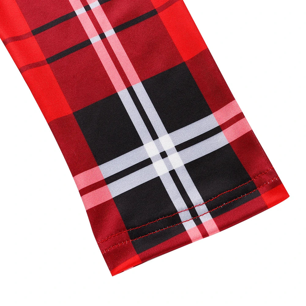 Abito rosso natalizio donna 2025 – maniche lunghe, bodycon, vita slim, stile elegante per feste invernali