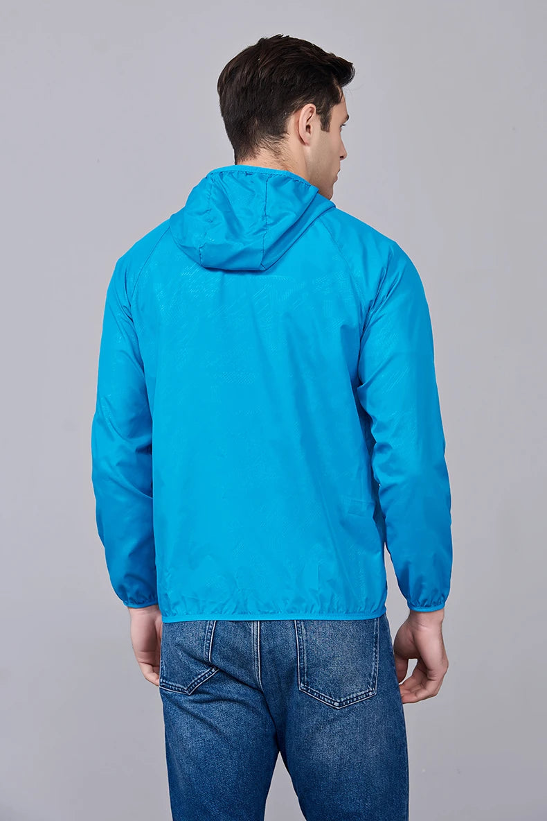 Giacca trekking unisex impermeabile e quick-dry – antivento, anti-UV e pieghevole per escursioni