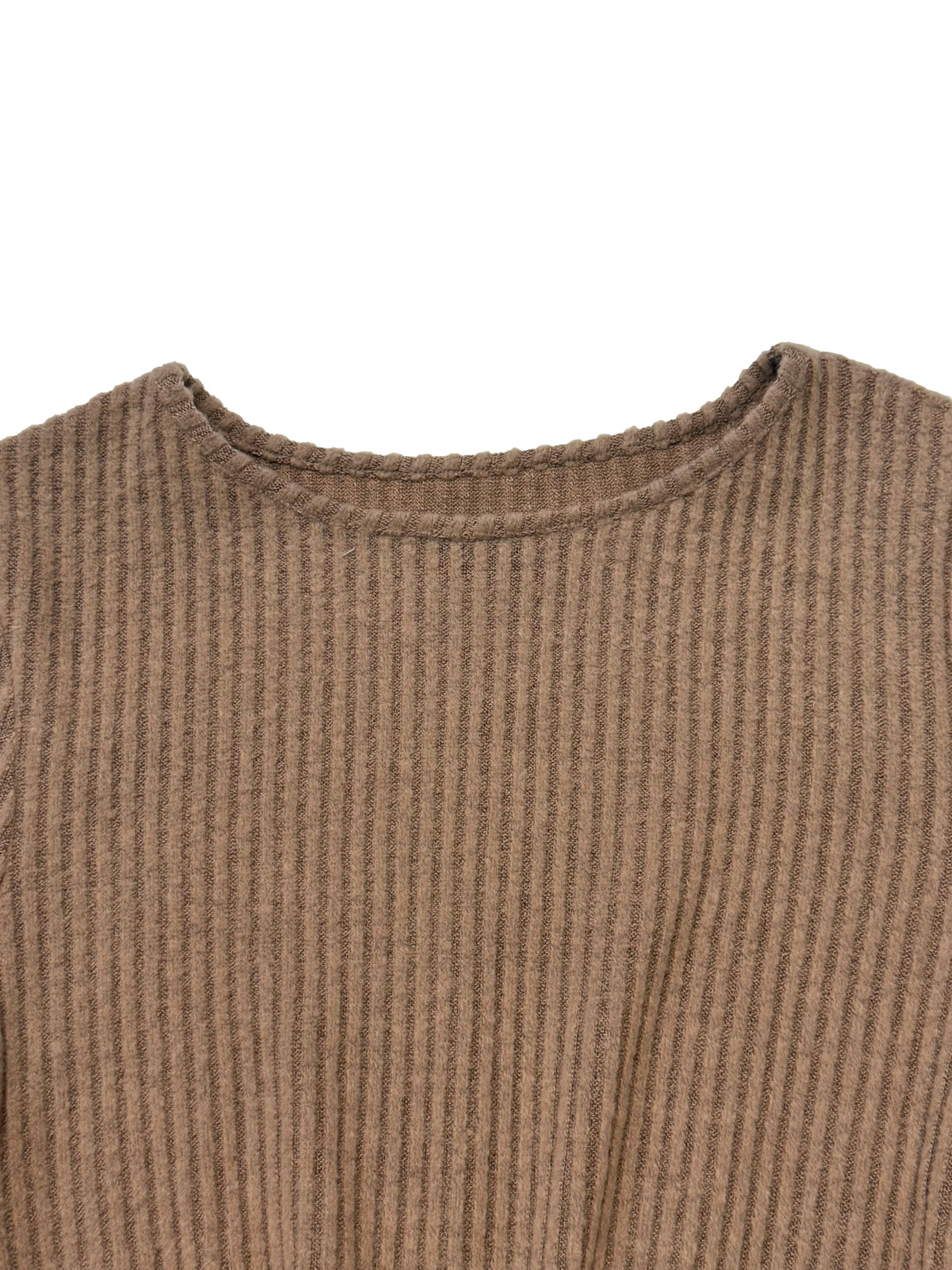 Vestito midi donna con cintura, spacco e maniche lunghe