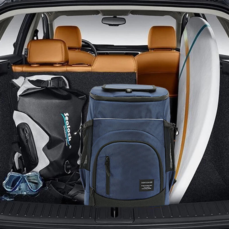 Zaino termico multitasche in tessuto Oxford impermeabile 30L
