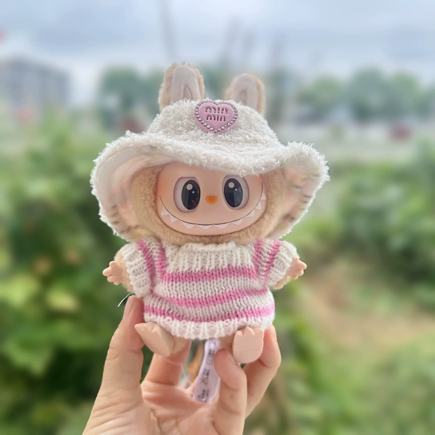 Set di abbigliamento elegante per bambole Labubu da 15-17 cm – Outfit completo per Labubu