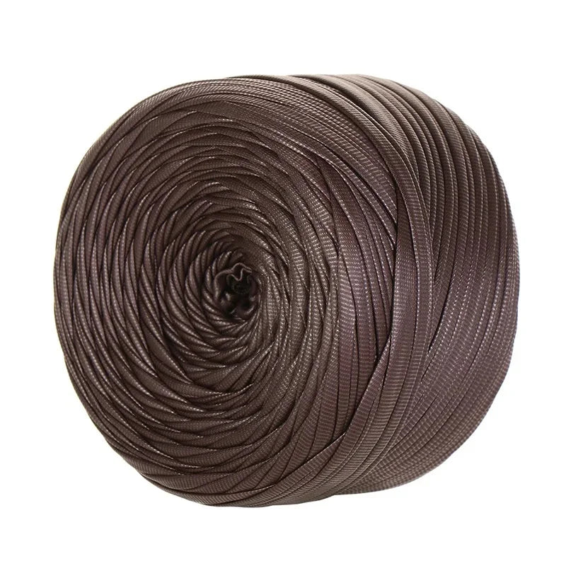 Filo in finta pelle (nappa matte) 200 g – yarn grosso per lavori fai-da-te: borse, uncinetto, craft & decorazioni