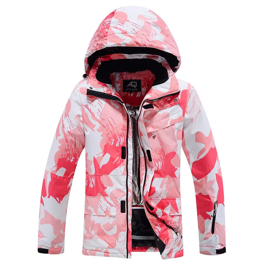 Tuta da sci donna impermeabile e antivento 2-pezzi – giacca + pantaloni snowboard invernale 2025, windproof & waterproof
