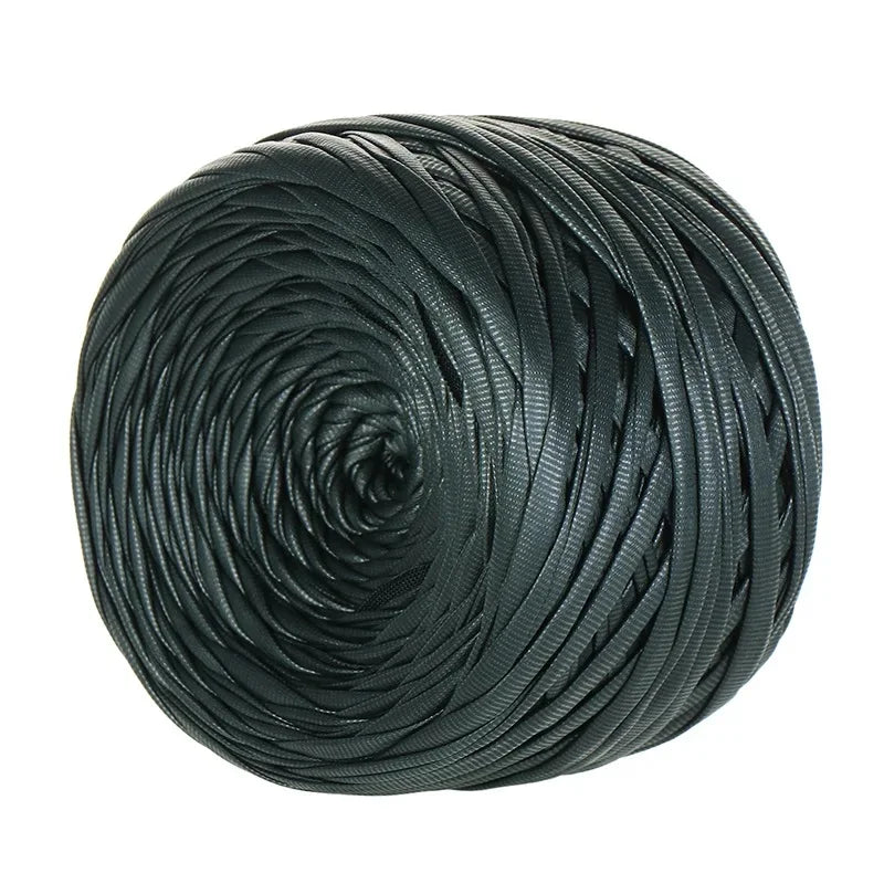 Filo in pelle sintetica nappa opaca 200 g – Filo grosso per uncinetto / knitting, perfetto per borse, scarpe, decorazioni fai-da-te