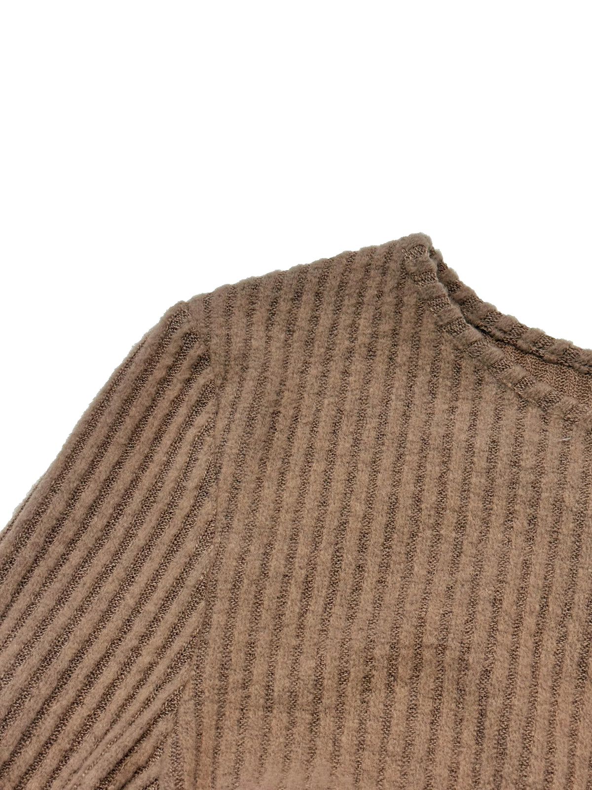 Vestito midi donna con cintura, spacco e maniche lunghe