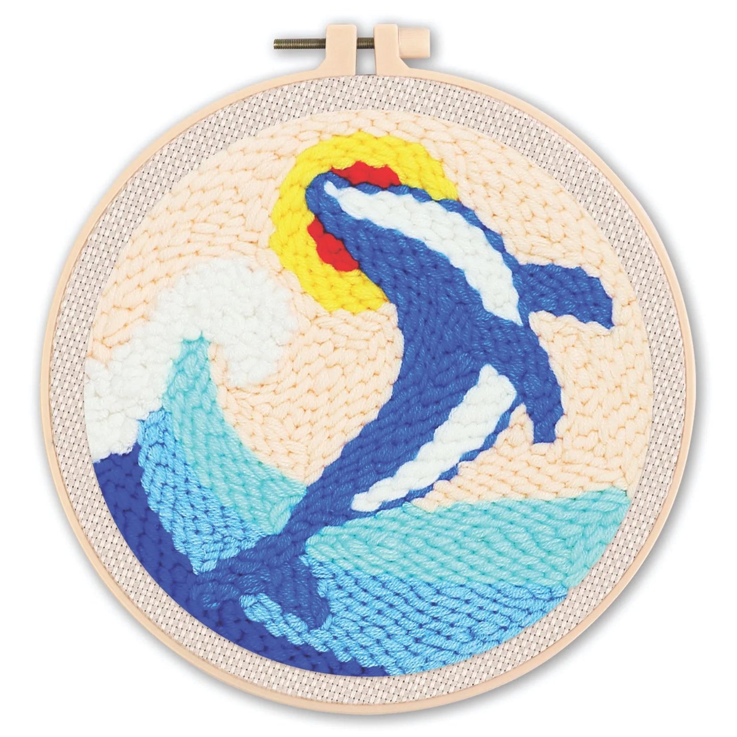 Kit Punch Needle Animali – Ricamo DIY Facile per Principianti