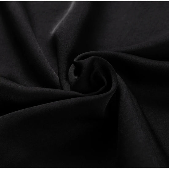 Abito da sera in raso con fiocco per donna – abito elegante schiena scoperta