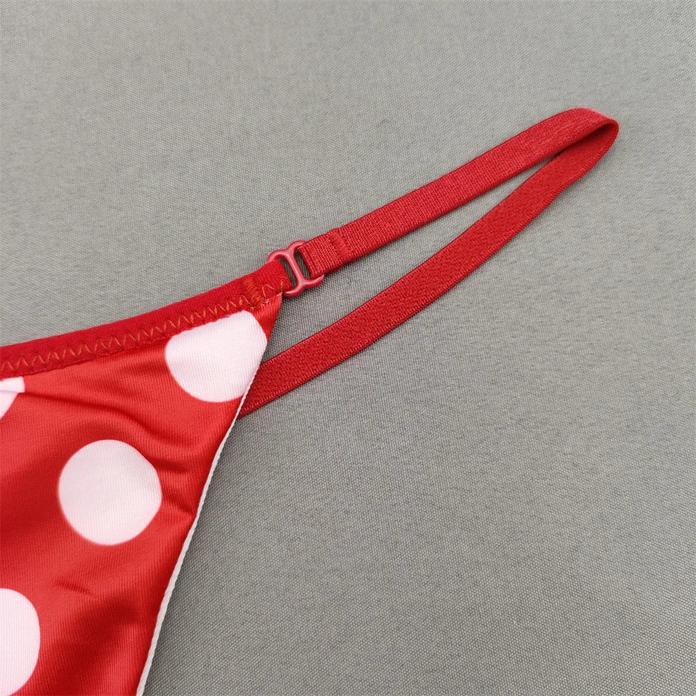 Perizoma sexy a due strati in cotone con schiena a T, da donna, a vita bassa, con stampa zebra/serpente/leopardo, senza cuciture