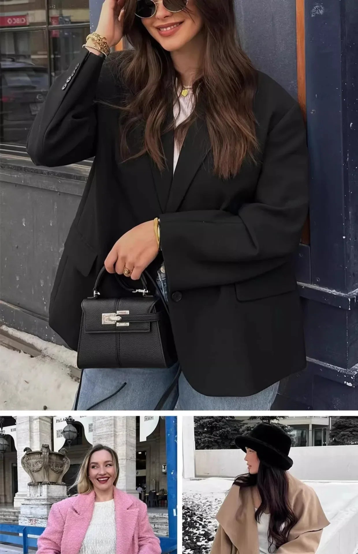 Borsa donna JWPEI “Elise” – crossbody commuter in eco-pelle elegante, divisorie interne, borsa da lavoro & tempo libero 2025