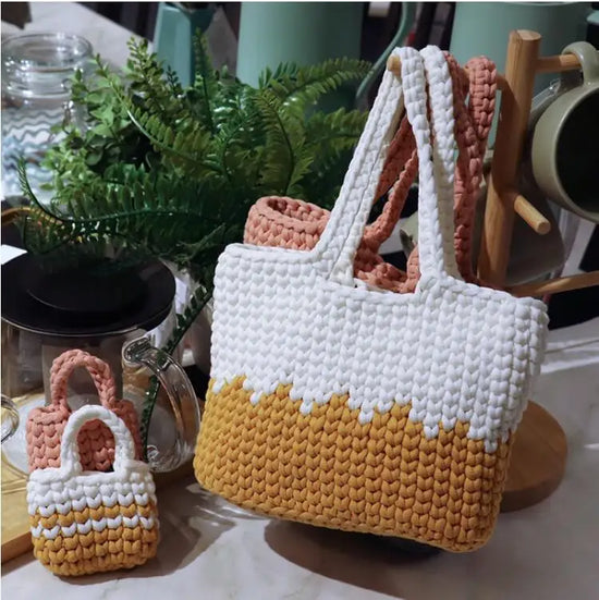 Filato Hollow per Uncinetto da 3–4,5 mm – Filo Rotondo per Borse, Cuscini, Amigurumi e Progetti di Alta Qualità