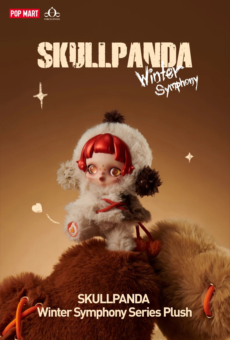 POP MART SKULLPANDA Winter Symphony Series Mystery Box 1PC Blind Box POPMART Limited to 2pcs per Order