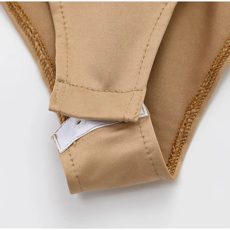 Completo donne 2025 – Pantaloni vita alta largo + body + top in coordinato con cintura inclusa