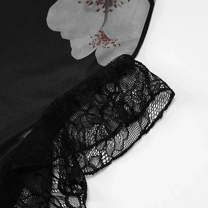 Abito con Fiore in Pizzo – Sexy, Elegante e Super Trendy