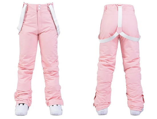 Tuta da sci donna impermeabile e antivento 2-pezzi – giacca + pantaloni snowboard invernale 2025, windproof & waterproof
