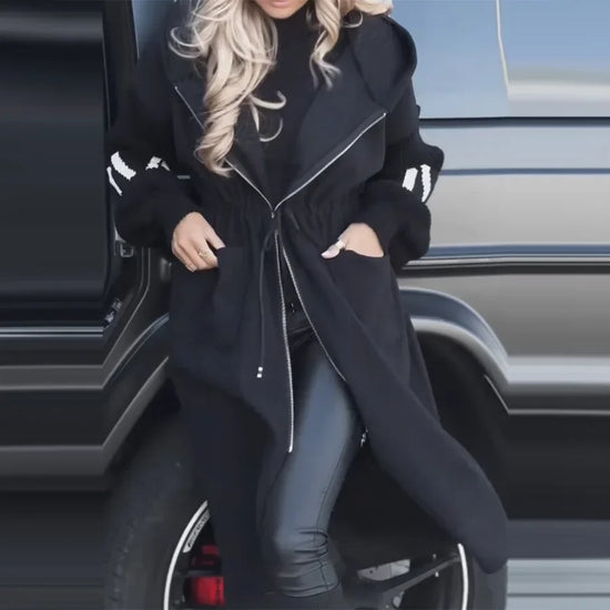 Giacca Parka Donna con Cappuccio – Giubbotto Elegante