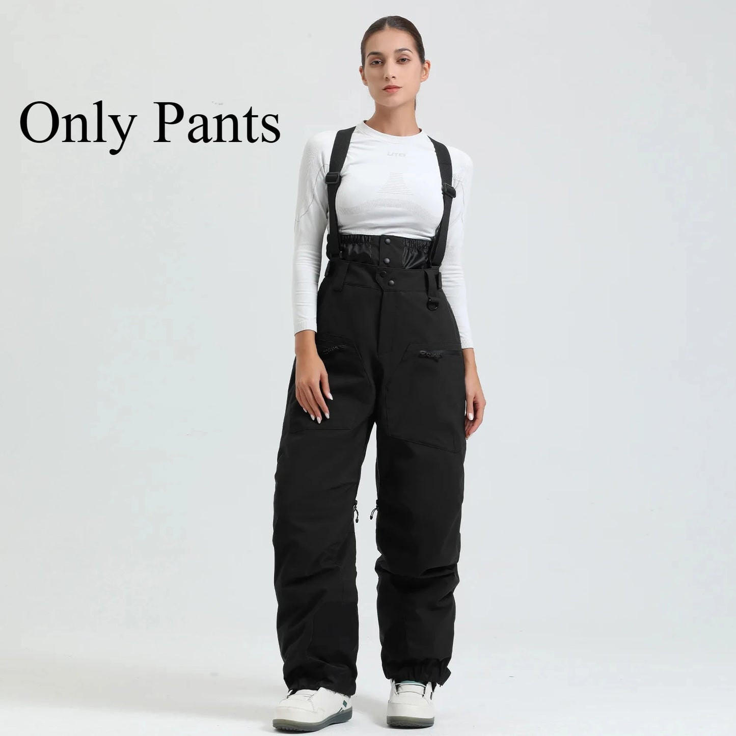 Pantaloni da neve donna 2025 impermeabili e antivento – snow pants termici tecnici per sci, snowboard e attività all’aperto
