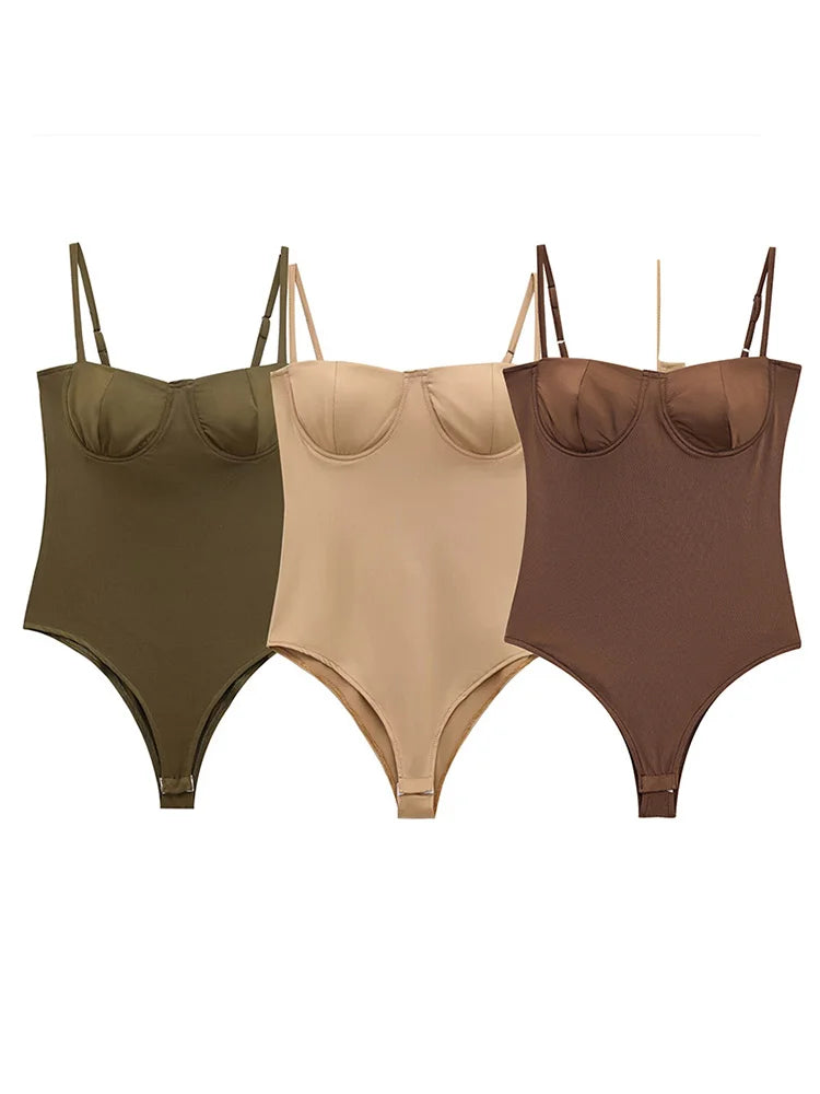 Completo donne 2025 – Pantaloni vita alta largo + body + top in coordinato con cintura inclusa