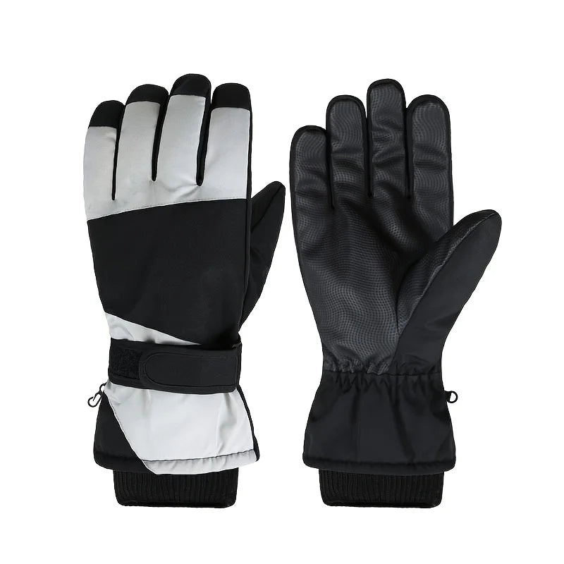 Guanti da sci invernali unisex – impermeabili, antivento, touchscreen e caldi per sport all'aperto