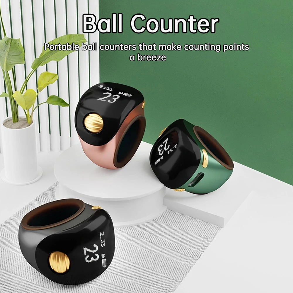 Contatore Digitale da Dito con Schermo OLED Impermeabile – Clicker Elettronico per Uncinetto e Maglia