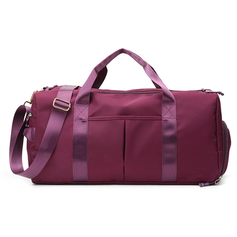 Borsa palestra donna 2025 – duffel leggero con scomparto scarpe, impermeabile e grande capienza