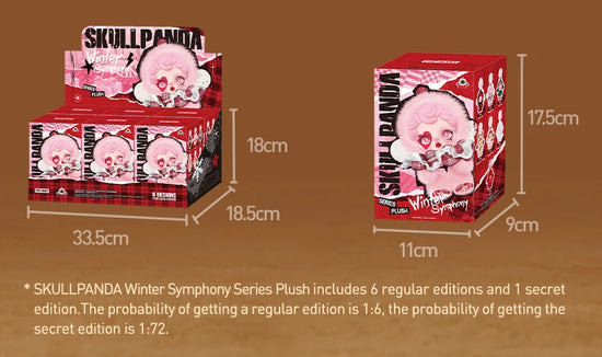 POP MART SKULLPANDA Winter Symphony Series Mystery Box 1PC Blind Box POPMART Limited to 2pcs per Order
