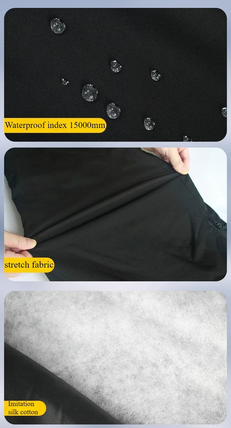 Pantaloni da neve donna 2025 impermeabili e antivento – snow pants termici tecnici per sci, snowboard e attività all’aperto