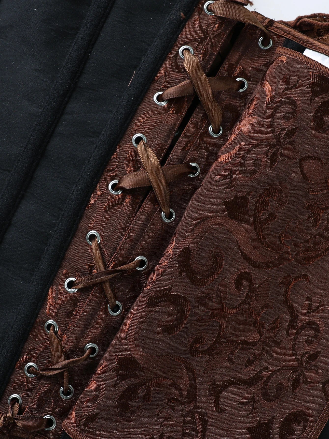 Corsetto Elegante Donna con Spalline a Sbuffo