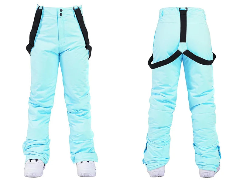 Tuta da sci donna impermeabile e antivento 2-pezzi – giacca + pantaloni snowboard invernale 2025, windproof & waterproof