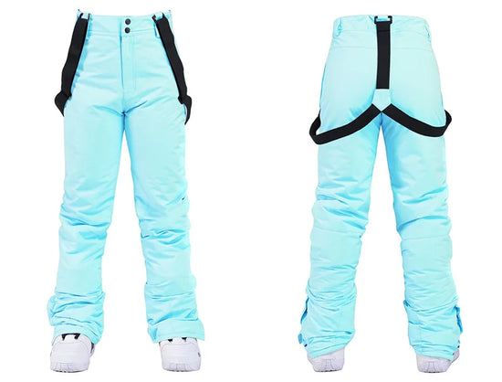 Tuta da sci donna impermeabile e antivento 2-pezzi – giacca + pantaloni snowboard invernale 2025, windproof & waterproof