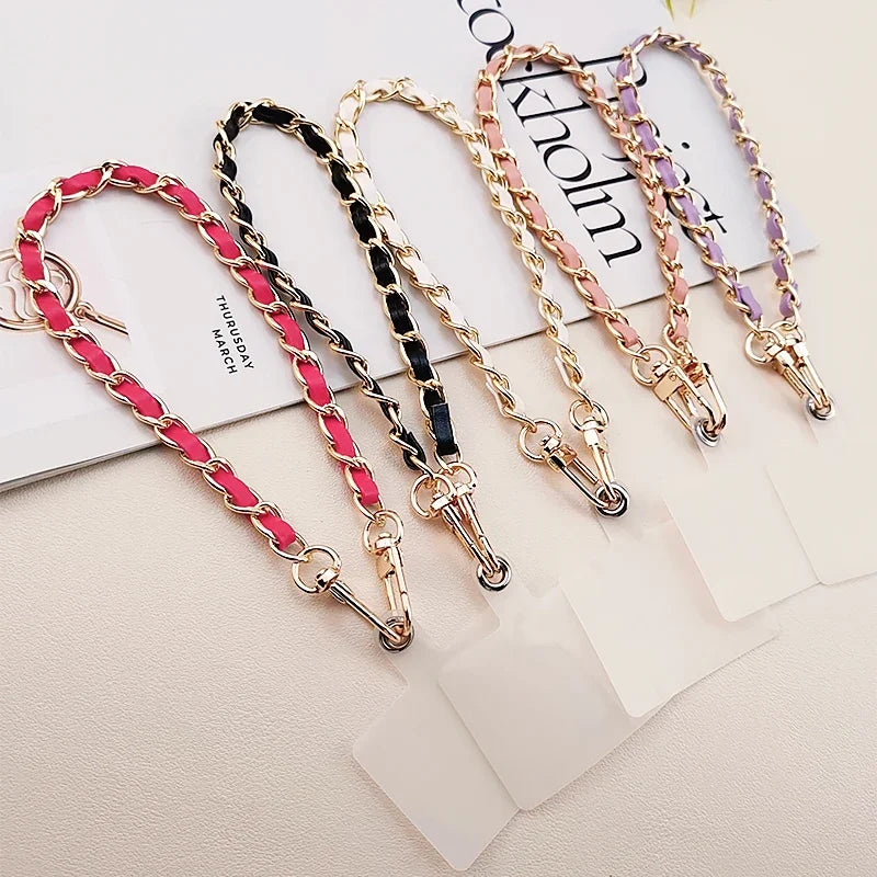 Laccetto corto e portatile con clip – Laccetto da polso anti-smarrimento universale per custodie di telefoni e accessori