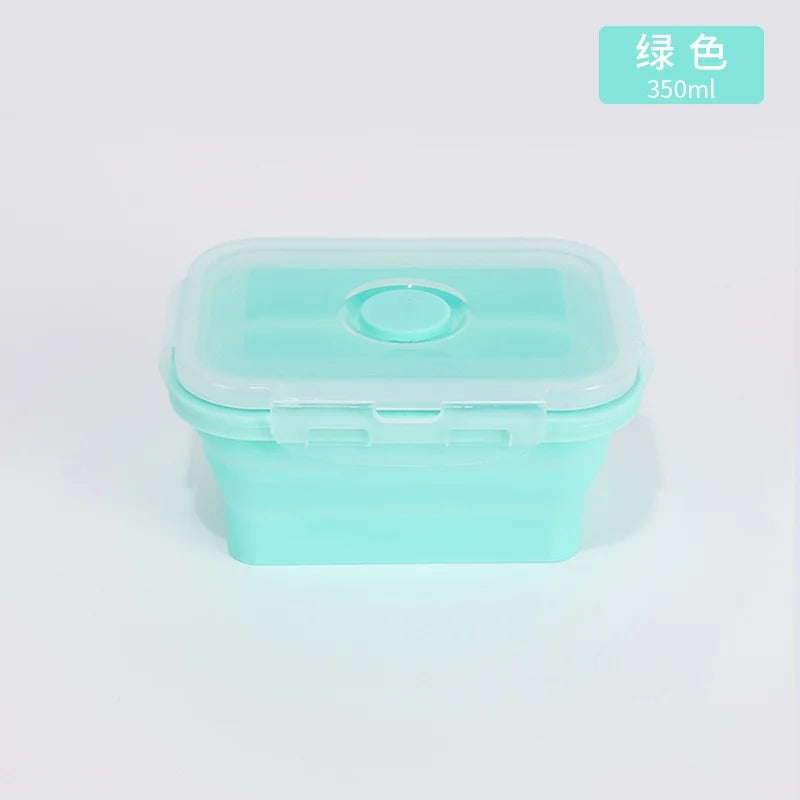 Contenitori Alimentari Pieghevoli 4 Pezzi – Set Salvaspazio in Silicone