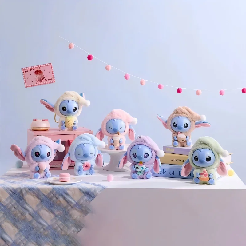 Stitch "Eat Something Before Sleep" – Blind Box Disney da collezione con figure snack