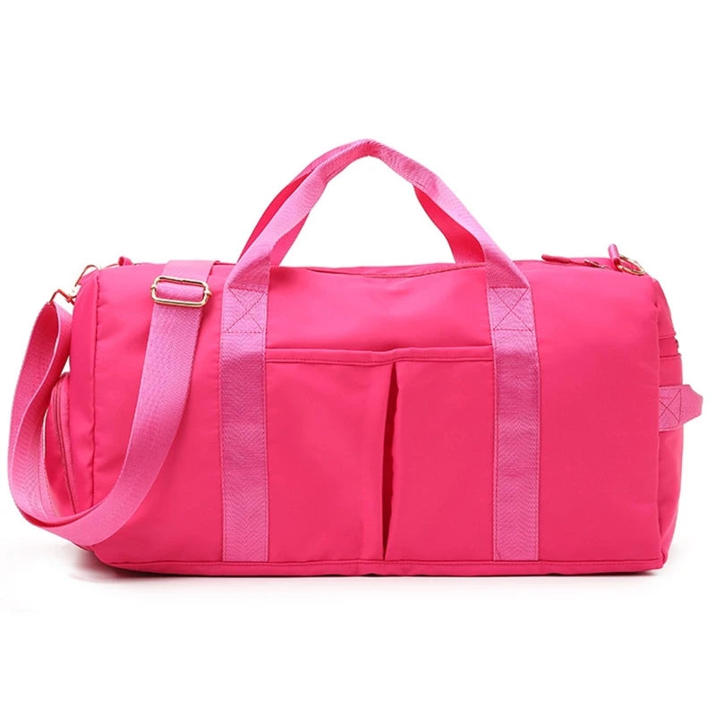 Borsa palestra donna 2025 – duffel leggero con scomparto scarpe, impermeabile e grande capienza