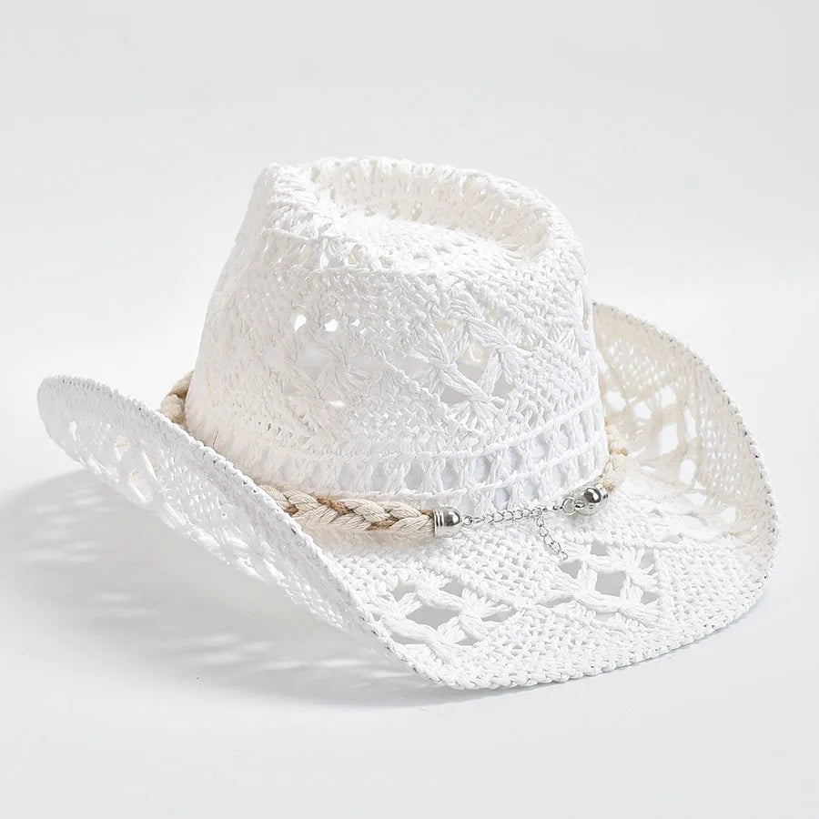 Cappello di Paglia Donna con Conchiglie – Stile Estate e Mare