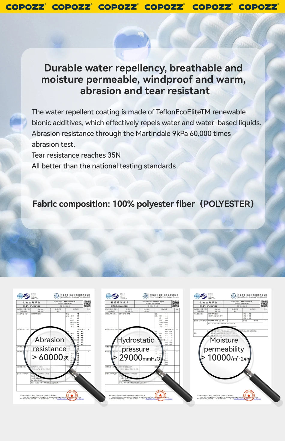 Pantaloni da sci unisex 3L impermeabili e antivento – snow-pants tecnico da snowboard e montagna