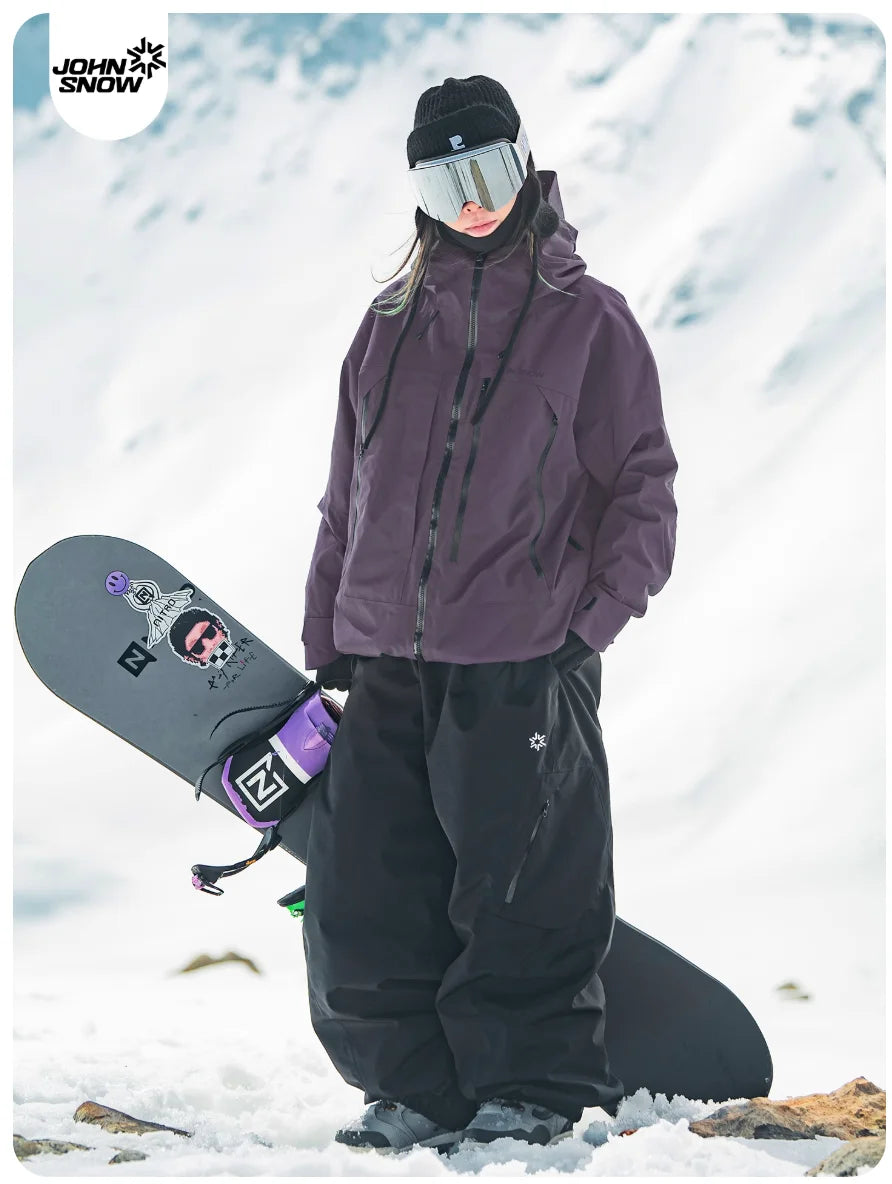 Completo da sci unisex con giacca e pantaloni