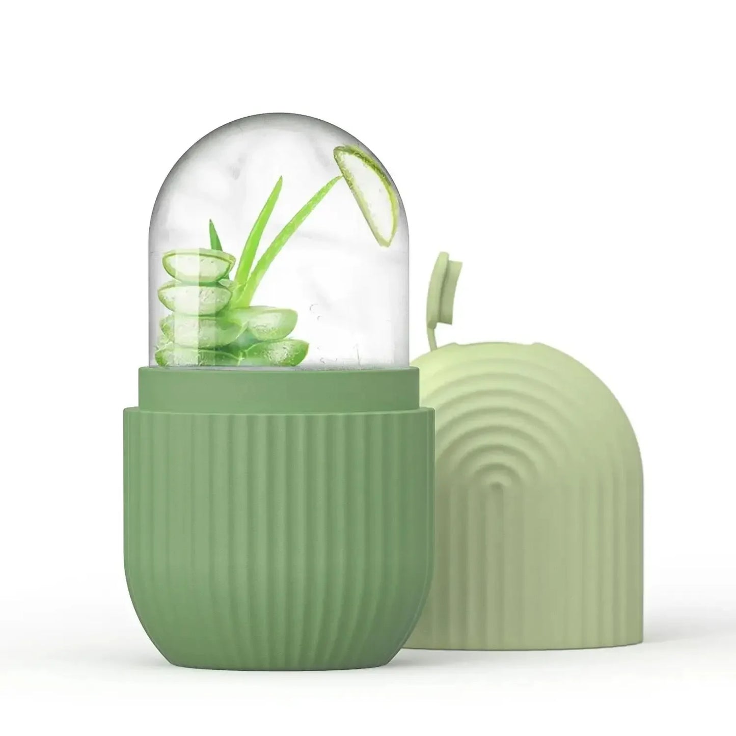 Stampi Ghiaccio in Silicone Bellezza – Ice Ball Massaggiatore Viso & Occhi