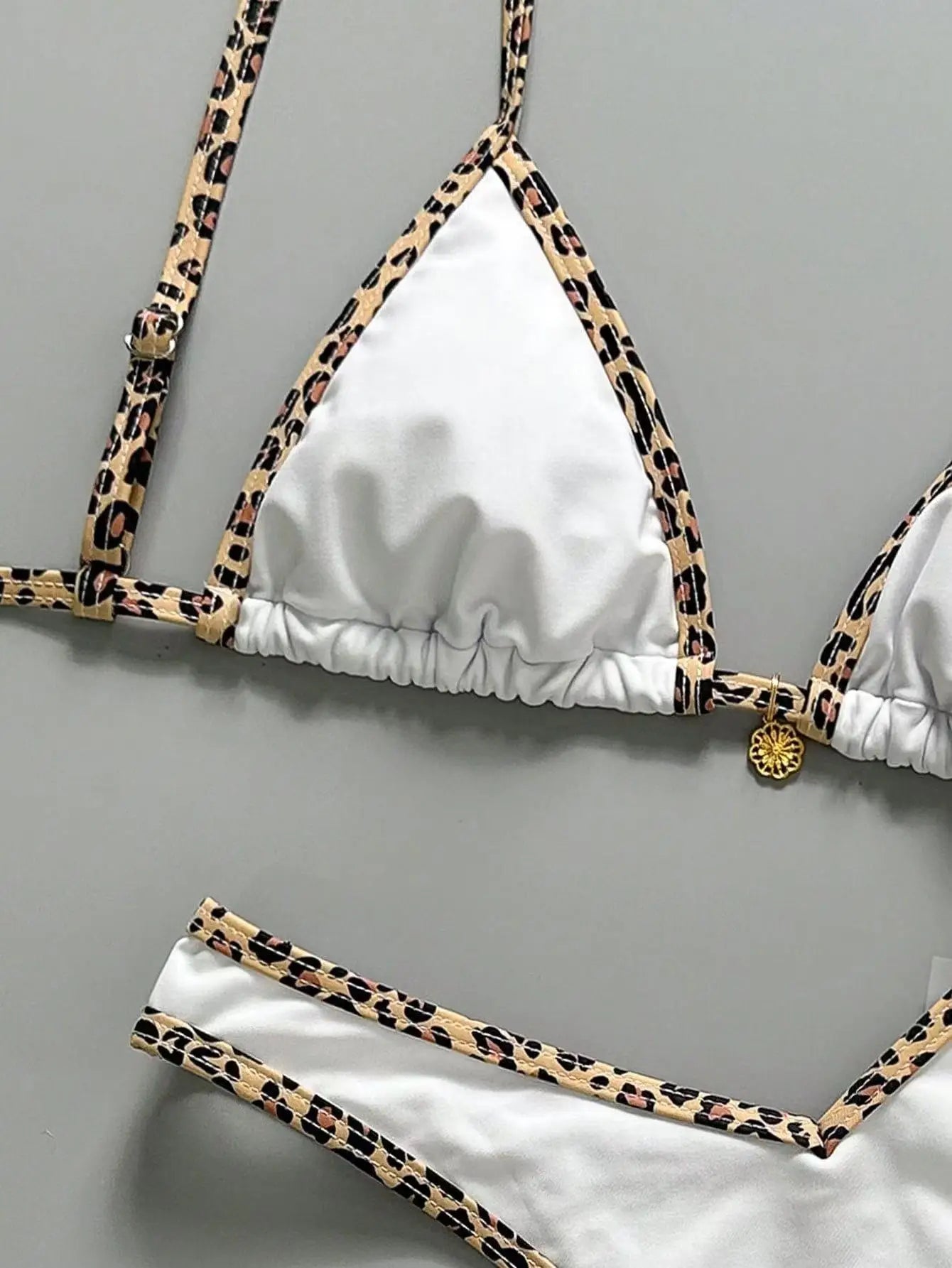 Micro Bikini Leopardato Sexy – Costume Push Up Donna