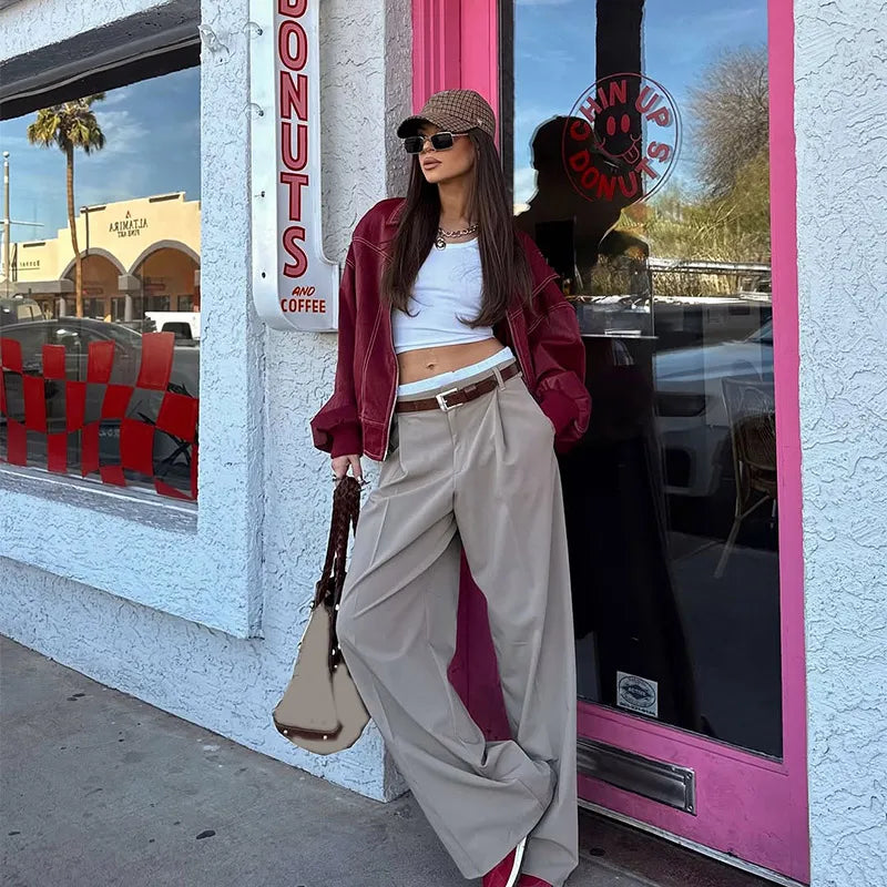 Bomber Donna Collo Alto con Zip - immagine 39