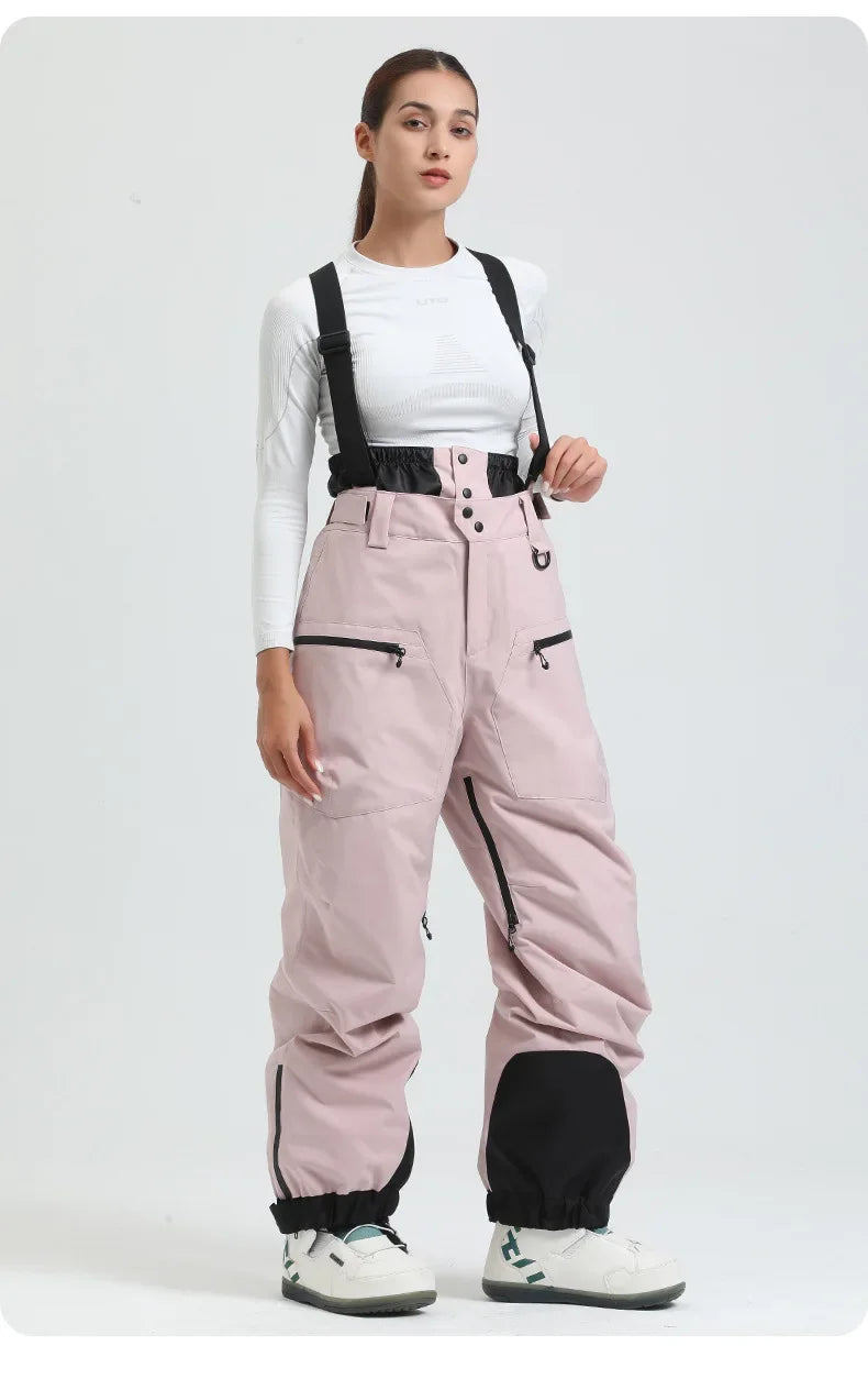 Pantaloni da neve donna 2025 impermeabili e antivento – snow pants termici tecnici per sci, snowboard e attività all’aperto