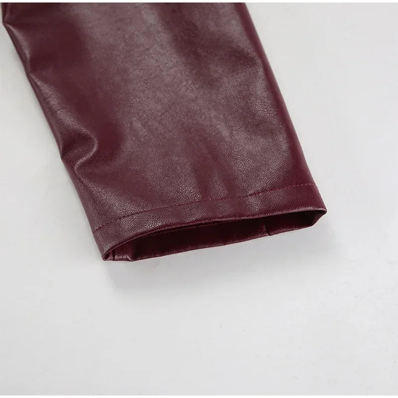 Giacca Donna in Similpelle con Zip e Colletto - immagine 15