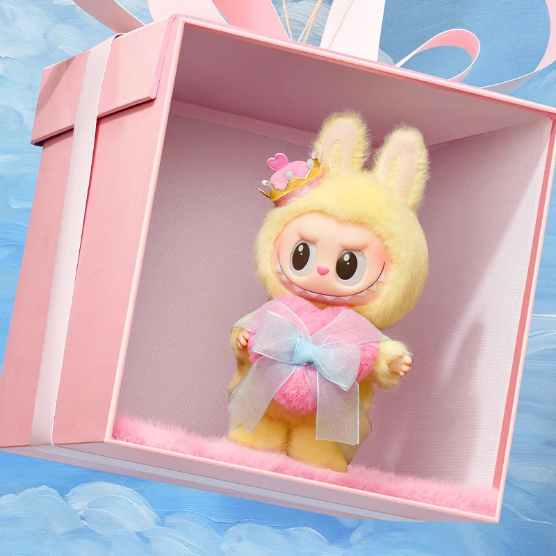 POP MART The Monsters Let’s Checkmate Vinyl Plush Hanging Card – Gadget da collezione, edizione limitata (2 pezzi max)