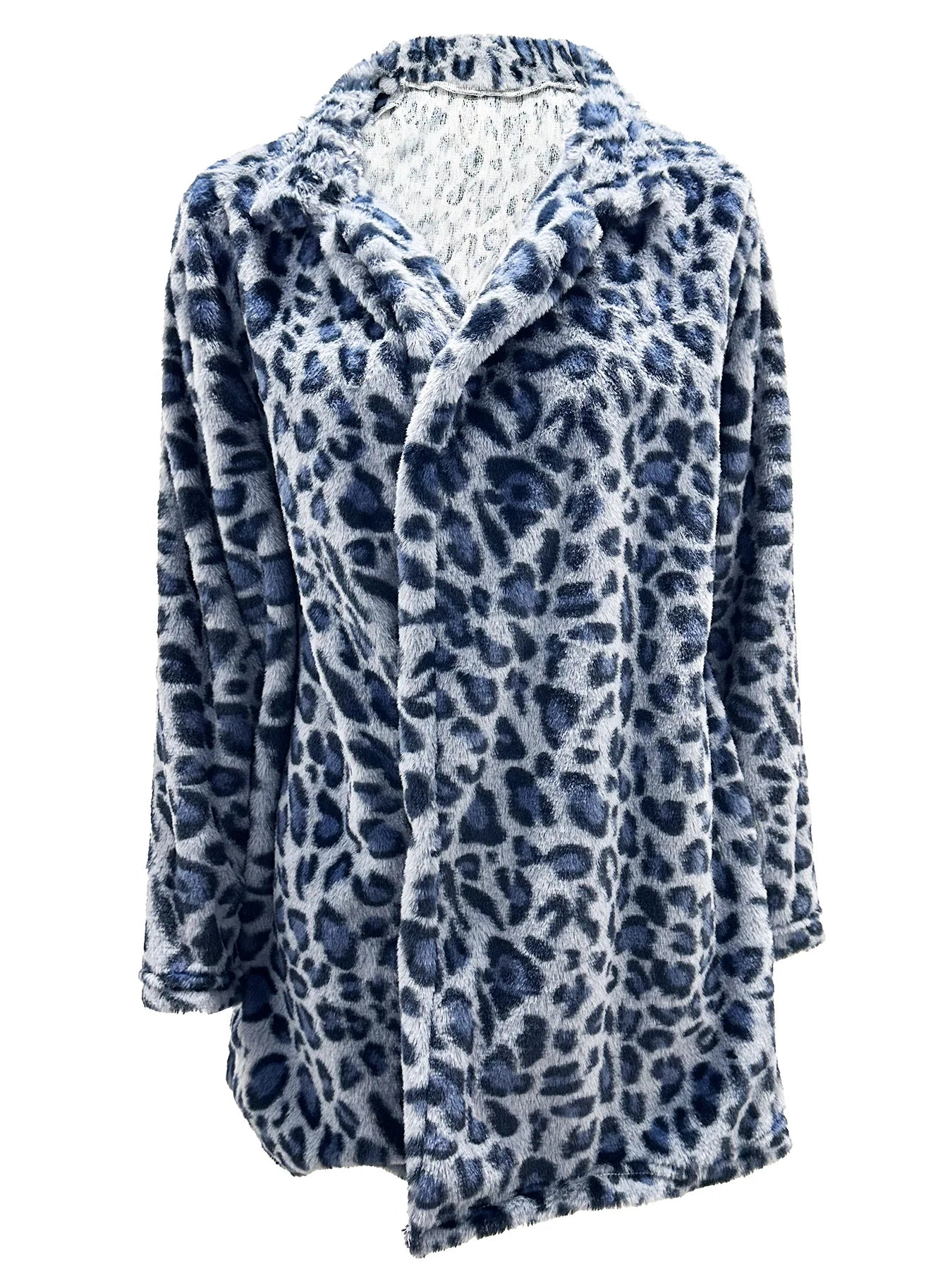 Cappotto donna oversize leopardo – abbigliamento autunno/inverno 2025, stampa leopardata, vestibilità ampia, top casual
