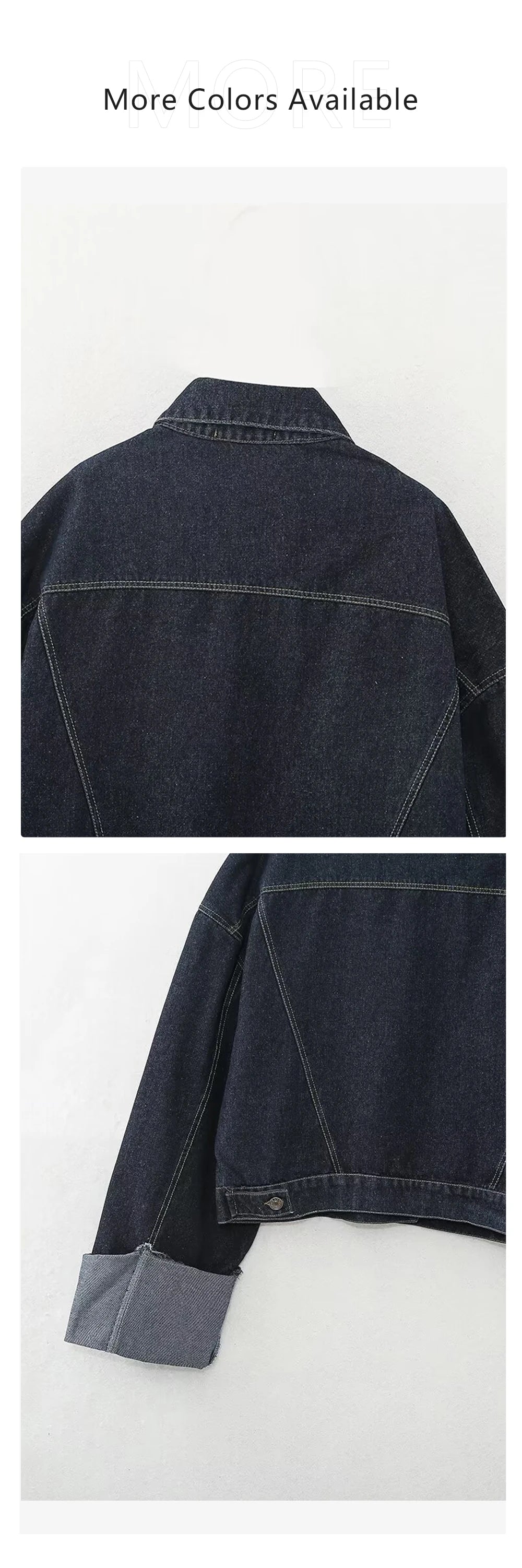 Tuta denim donna 2025 ‒ giacca single-breasted + pantalone wide-leg in denim, completo qualità premium