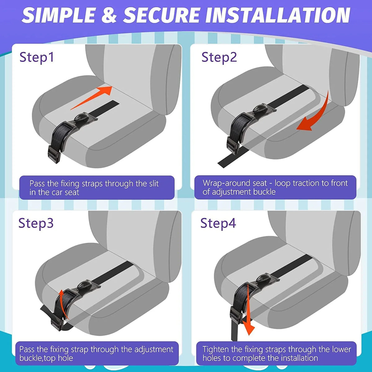 Adattatore Cintura Gravidanza per Auto – Comfort Pre Mamma